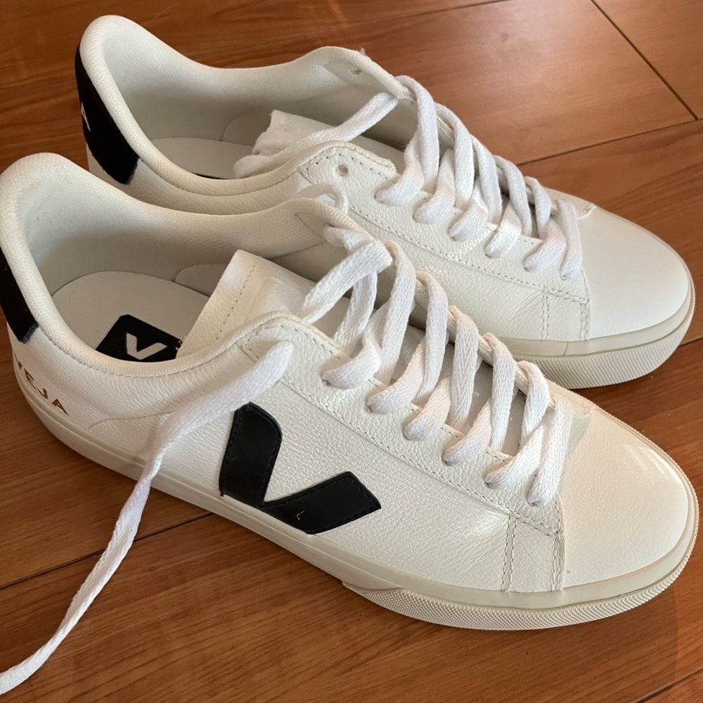 Veja Campo Sneaker Extra White black white